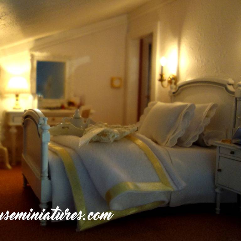 Haus mit Schlafzimmer über der Art-Gallery Das Schlafzimmer der Anna K.