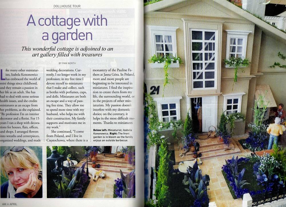 Another article in the American Miniaturist - April 2018 Issue 180