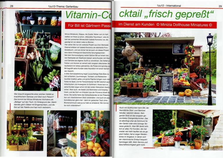 Articles in 1zu12 Das Magazin Nr. 97  May/June/July 2018